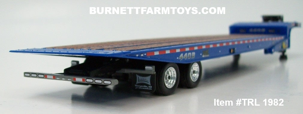 Item #TRL 1982 Blue Tandem Axle Landoll 440 Series Traveling Slide