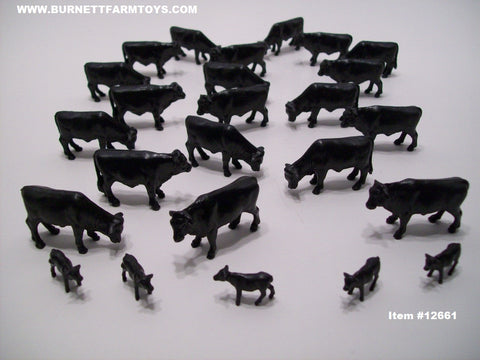 Item #12661 Angus Cow Calf Pack - 1/64 Scale - Ertl / Tomy