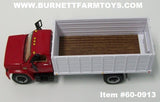 Item #60-0913 Red Chevrolet C65 Single Axle Grain Truck with White Bed - 1/64 Scale - Note: Bed Does Not Tilt
