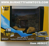 Item #85631 CAT CB-13 Tandem Vibratory Roller with Cab - 1/64 Scale