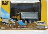 Item #85633 CAT CT660 Day Cab Tractor with OX Stampede Dump Truck - 1/64 Scale