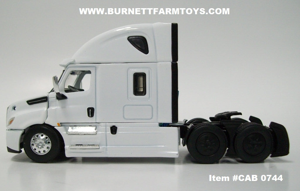 Item #CAB 0744 White Freightliner 2018 Cascadia High Roof