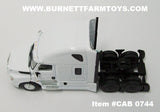 Item #CAB 0744 White Freightliner 2018 Cascadia High Roof Sleeper - 1/64 Scale - DCP