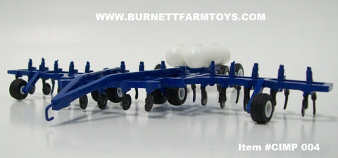 Item #CIMP 004 Blue Bi-Fold Anhydrous Applicator with Twin Bottled Cart