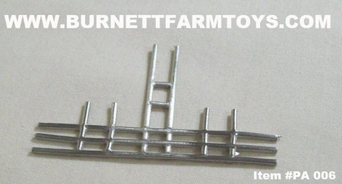 Item #PA 006 Unformed Rollcage for Pulling Tractors - 1/64 Scale