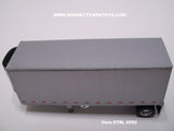Item #TRL 0552 All Silver Single Axle Wabash Refrigerated Pup Trailer with Carrier Refrigerator Unit - 1/64 Scale