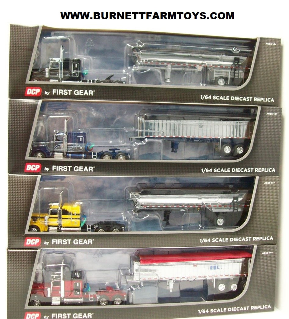 Just Arrived - Nine New DCP / First Gear Tractor-Trailer Sets