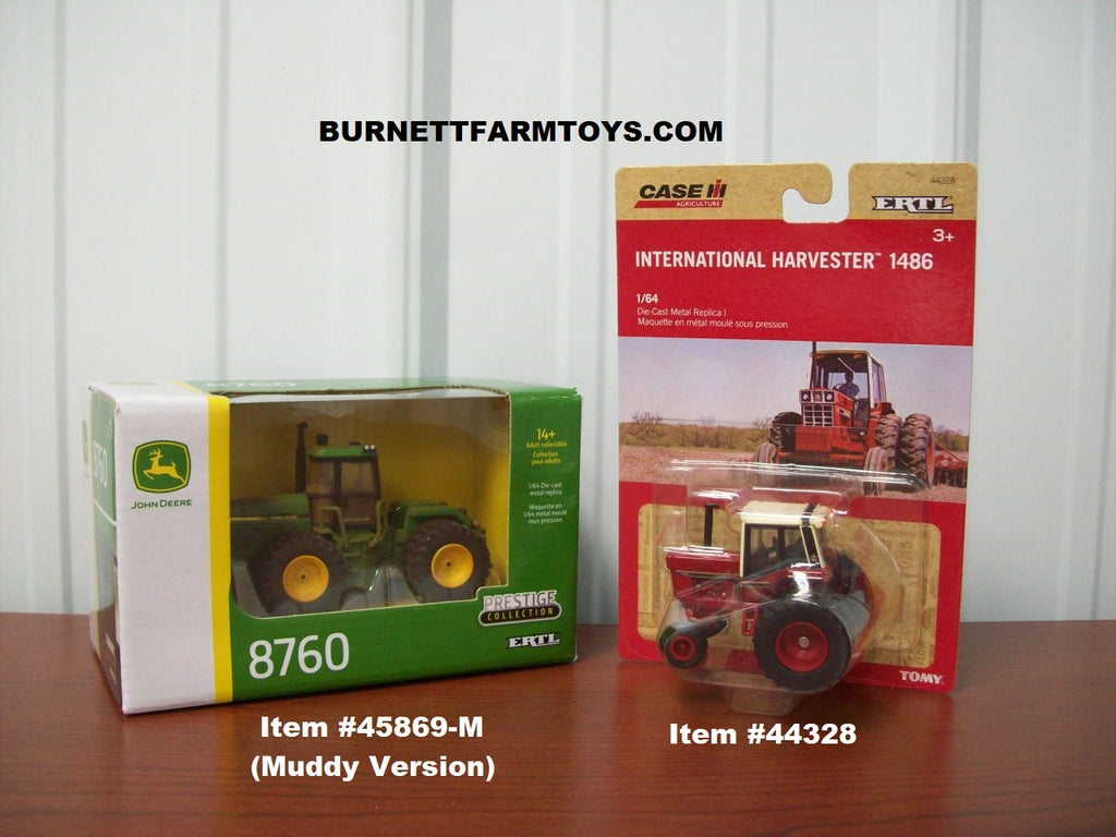 John Deere 8760 Muddy Version Tractor and International 1486 Tractor