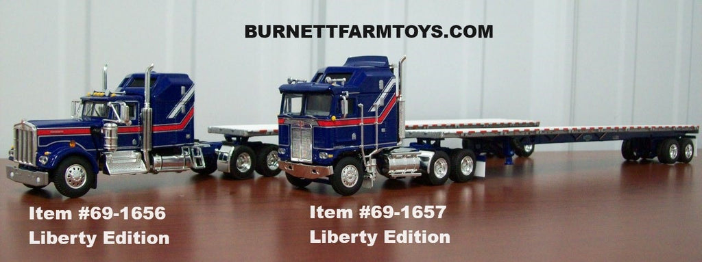 Liberty Edition Kenworth Flatbed Tractor-Trailer Sets