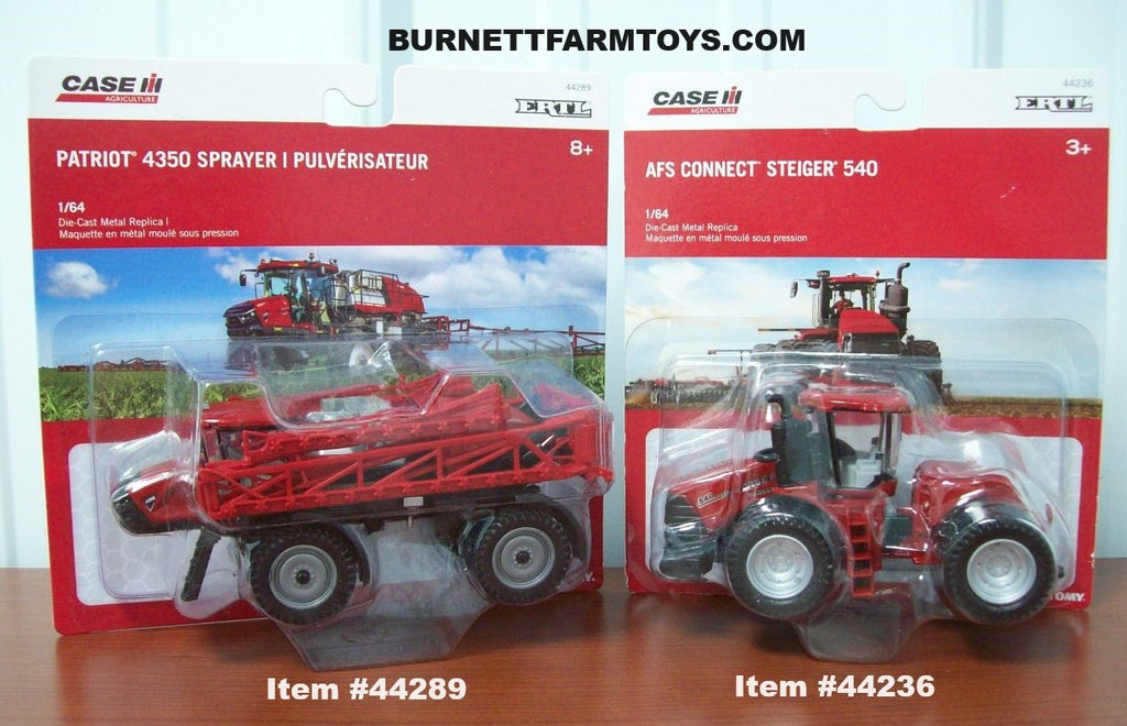 Case IH 4350 Sprayer and Steiger 540 Tractor
