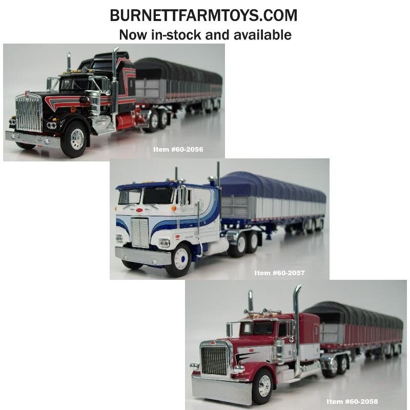 Kenworth and Peterbilt with Covered Wagons