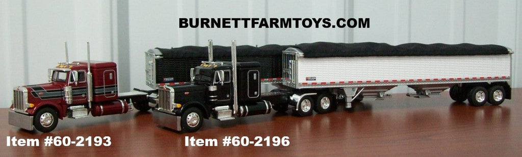 Peterbilt 48-inch Sleeper with Grain Trailer