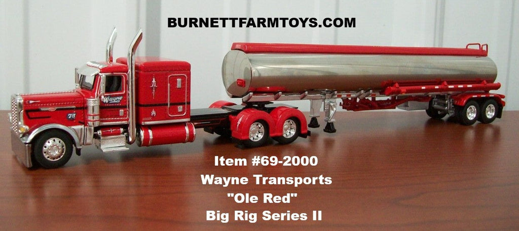 Wayne Transports "Ole Red" Peterbilt with Fuel Tanker - Big Rigs Series II