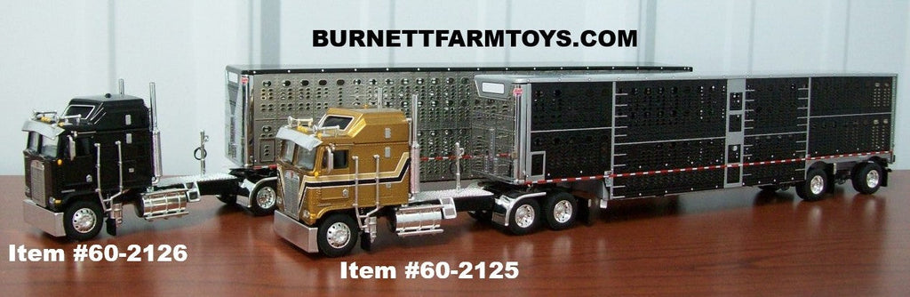Kenworth Cabover with Livestock Trailer