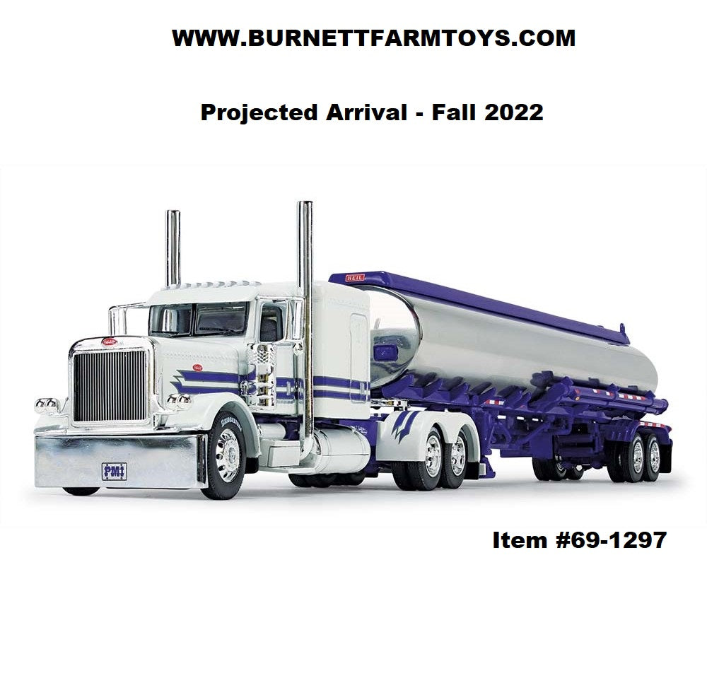 PMI's Snow White Peterbilt 389 63-inch Sleeper with Fuel Tanker
