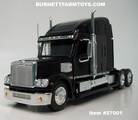 Item #27001 Black Freightliner Coronado Sleeper - 1/64 Scale – SpecCast