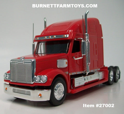 Item #27002 Red Freightliner Coronado Sleeper - 1/64 Scale – SpecCast
