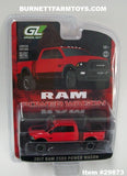 Item #29873 Red Black 2017 Ram Power Wagon Pickup Truck - 1/64 Scale - Greenlight