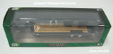 Item #30390 Black Tandem Axle Flatbed Gooseneck Trailer with Ramps - 1/64 Scale - Greenlight
