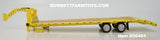 Item #30485 Yellow Tandem Axle Flatbed Gooseneck Trailer with Ramps - 1/64 Scale - Greenlight