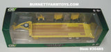 Item #30485 Yellow Tandem Axle Flatbed Gooseneck Trailer with Ramps - 1/64 Scale - Greenlight