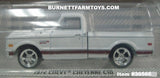 Item #30566 White Brown 1972 Chevy Cheyenne C10 Pickup Truck - 1/64 Scale - Greenlight