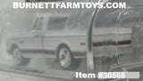 Item #30566 White Brown 1972 Chevy Cheyenne C10 Pickup Truck - 1/64 Scale - Greenlight