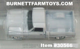 Item #30566 White Brown 1972 Chevy Cheyenne C10 Pickup Truck - 1/64 Scale - Greenlight