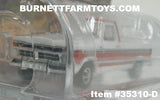 Item #35310-D White Brown Black Stripe Silver Outline 1977 Ford F-150 Ranger XLT Pickup Truck - 1/64 Scale - Greenlight - All-Terrain Series 17
