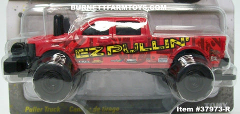 Item #37973-R Red EZ Pullin' 4-Wheel Drive Pulling Truck - 1/64 Scale - Ertl / Tomy