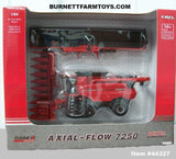 Item #44327 Case IH Axial-Flow 7250 Tracked Combine - Prestige Collection - 1/64 Scale – Ertl / Tomy