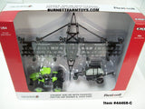 Item #44468-C Case IH Lime Steiger 600 HD with Black Flexi Coil PD5700 Air Seeder and 3450 Cart - Chase Unit - 1/64 Scale - Ertl / Tomy
