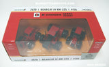 Item #44524-CU Red Chase Unit Case International 2670 and Steiger Bearcat IV KM-225 and International 4156 Trio Tractor Set - 1/64 Scale - Ertl / Tomy - Toy Tractor Times 42nd Anniversary Edition