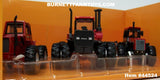 Item #44524-CU Red Chase Unit Case International 2670 and Steiger Bearcat IV KM-225 and International 4156 Trio Tractor Set - 1/64 Scale - Ertl / Tomy - Toy Tractor Times 42nd Anniversary Edition