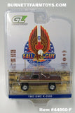 Item #44860-F Brown Gold 1982 GMC K-2500 Pickup Truck - Fall Guy Stuntman Association - 1/64 Scale - Greenlight