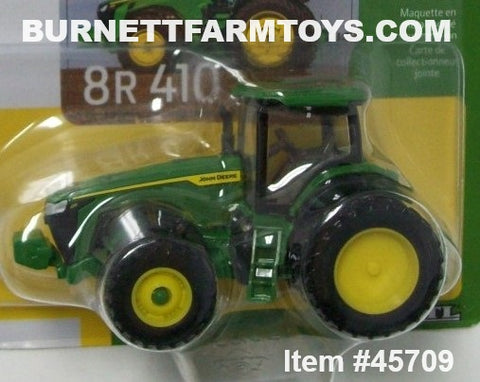 Item #45709 John Deere 8R 410 Tractor with Duals - 1/64 Scale - Ertl / Tomy