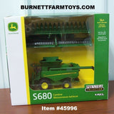 Item #45996 John Deere S680 Combine - Prestige Collection - 1/64 Scale - Ertl / Tomy