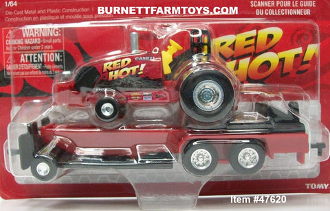Item #47620 Case IH Red Hot Pulling Tractor and Sled - 1/64 Scale – Ertl / Tomy