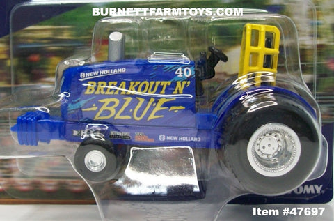Item #47697 New Holland Breakout N' Blue Pulling Tractor - 1/64 Scale – Ertl / Tomy