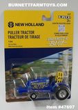Item #47697 New Holland Breakout N' Blue Pulling Tractor - 1/64 Scale – Ertl / Tomy