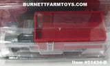 Item #51434-B Gun Metal Gray White Stripe 1983 Chevrolet C70 Tandem Axle Grain Truck with Red Bed - 1/64 Scale - Greenlight