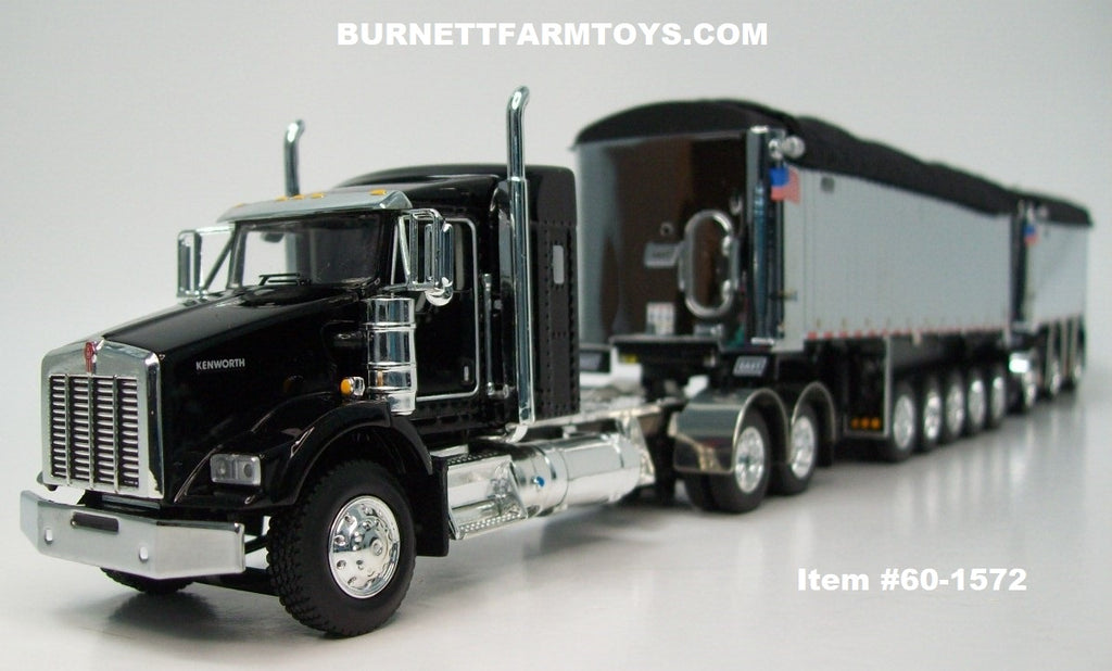 Item #60-1572 Black Kenworth T800 38-inch Sleeper with Chrome Sided Bl ...