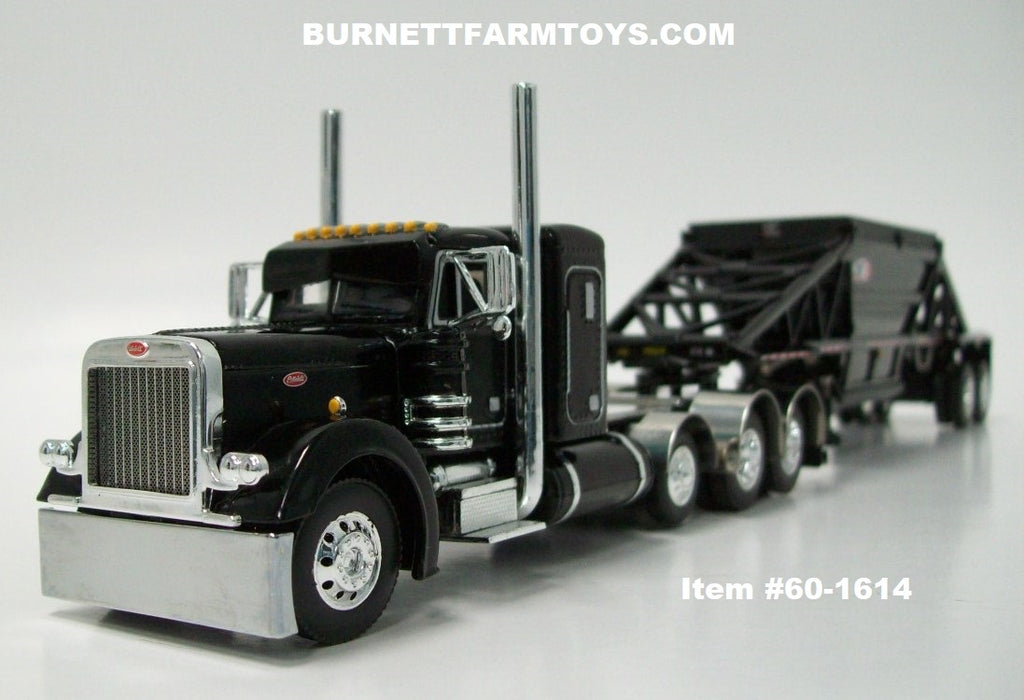 Item #60-1614 Black Tri-Axle Peterbilt 379 36-inch Flattop Sleeper wit ...