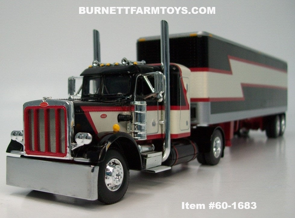 Item #60-1683 Black Cream Red Peterbilt 359 36-inch Flattop