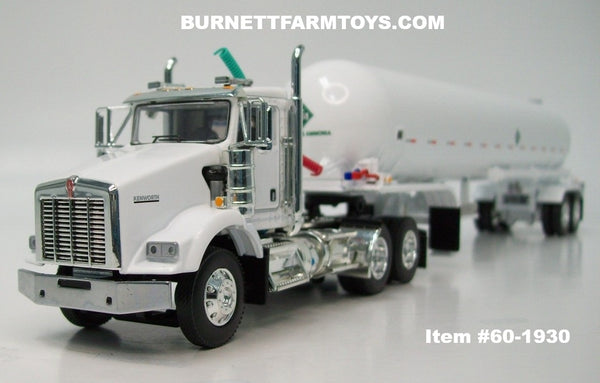 Item #60-1930 White Kenworth T800 Day Cab with White Tandem Axle
