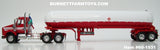 Item #60-1931 Red White Kenworth T800 Day Cab with White Red Tandem Axle Mississippi LP Propane Tanker Trailer - 1/64 Scale – DCP by First Gear