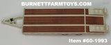 Item #60-1993 Marshmallow White Tandem Axle Bumper Hitch Beaver Tail Tag Trailer with Ramps - 1/64 Scale – DCP by First Gear