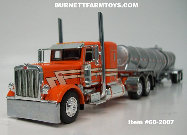 Item #60-2007 Orange Cream Black Outline Peterbilt 389 36