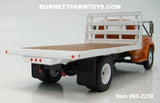 Item #60-2259 Omaha Orange White 1963 GMC 4000 Single Axle Flatbed Truck - 1/64 Scale – DCP by First Gear