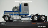 Item #64TR003 Silver Blue 1980 GMC General Sleeper - 1/64 Scale - ixo Models